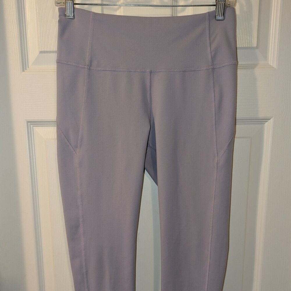 Under Armour Womens Size Medium 27" HeatGear Leggings Lavender